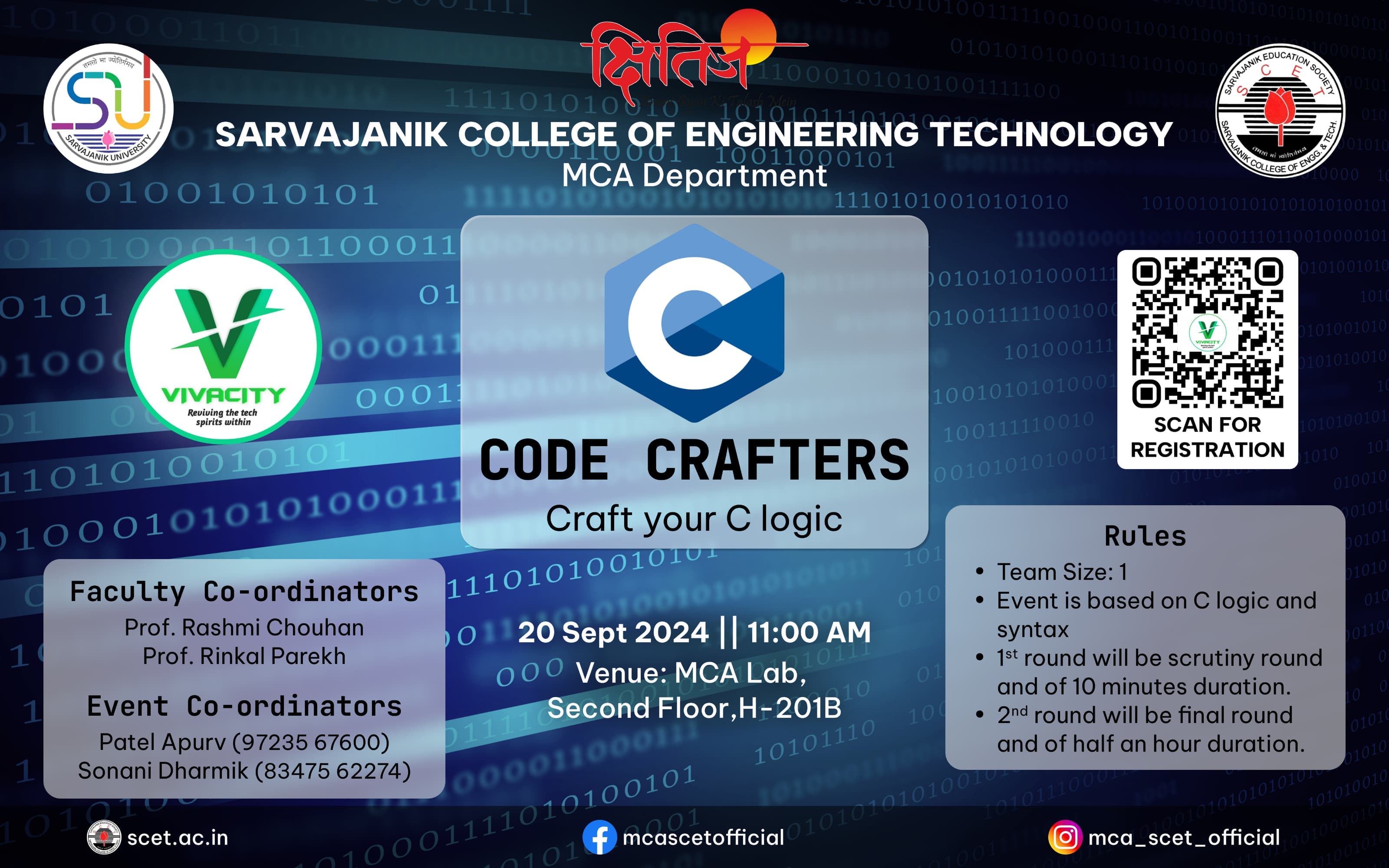 Code Crafters Poster