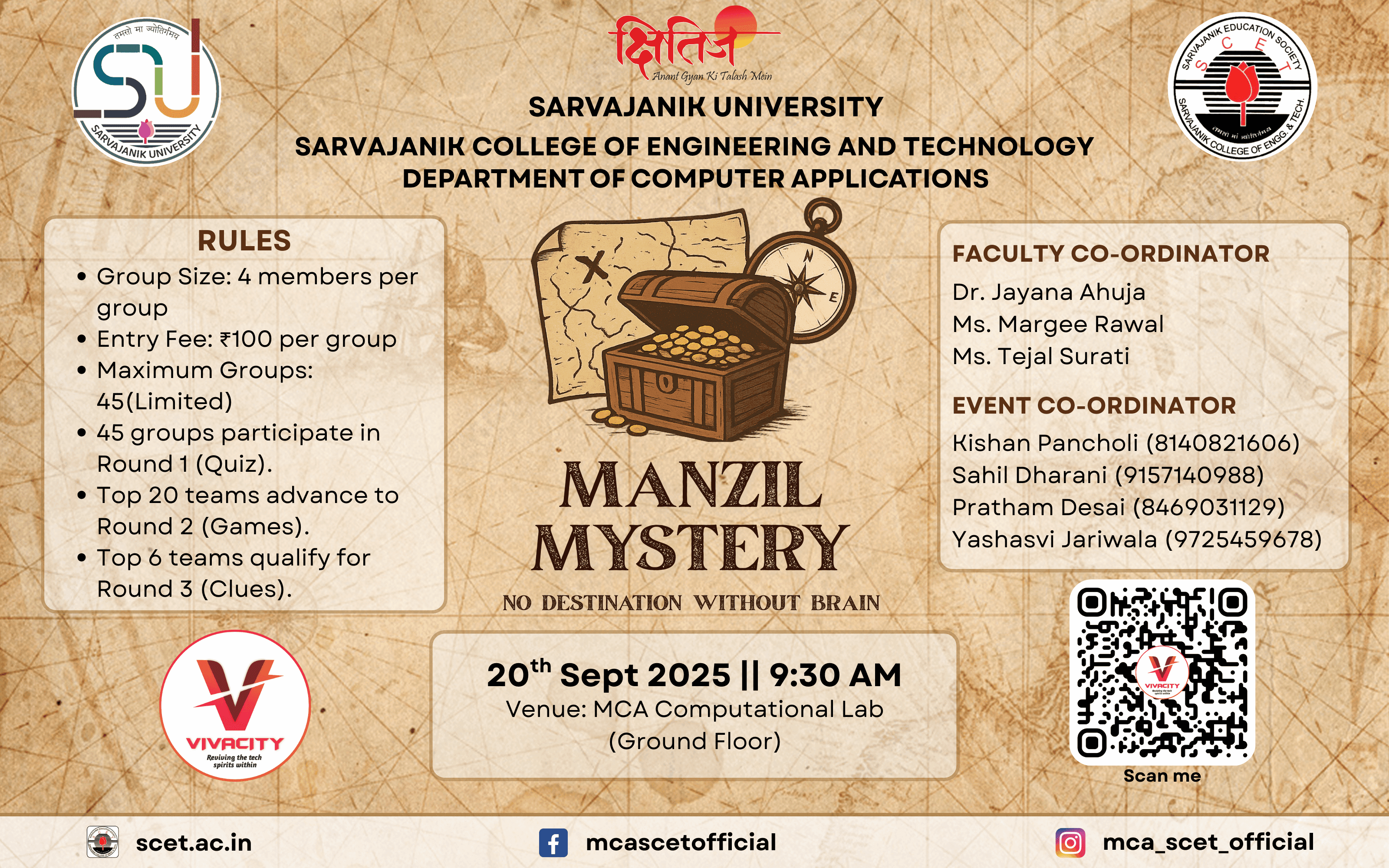 Manzil Mystery banner